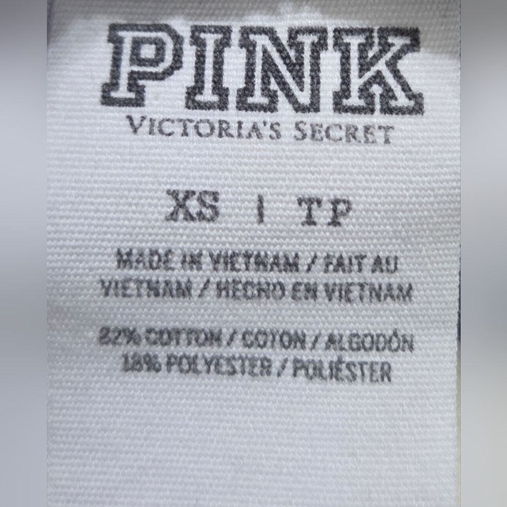PINK Victoria's Secret Bling Sequin Vintage Velour Sweatpants Joggers HTF Rare - Picture 6 of 6